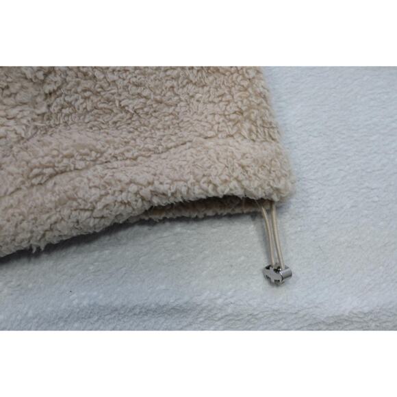 Calvin Klein 1/4 Zip Sherpa Sweater Jacket 1/4 Zip Fleece Womens Medium - Picture 7 of 14